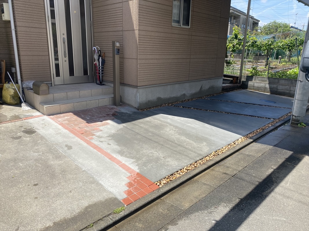 2021 05 24 西東京市中町現場 駐車場リフォーム工事をアップしました 三和エクステリア西東京株式会社