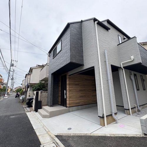 <span class="title">2025-6-12　　杉並区阿佐ヶ谷北6丁目現場-新築外構工事をアップしました。</span>