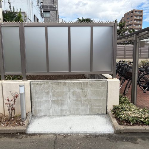 <span class="title">2025-10-30　　立川市柴崎町2丁目現場-ブロックフェンス工事をアップしました。</span>